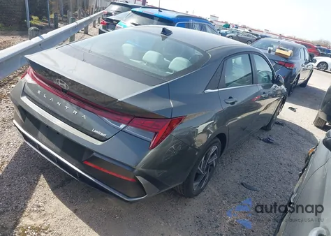 2025 Hyundai Elantra Limited z USA, uszkodzony, nr VIN KMHLP4DG9SU956382